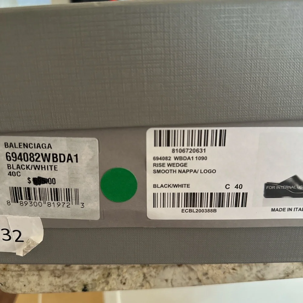 Balenciaga Rise Wedge Sandals - Picture 5 of 5